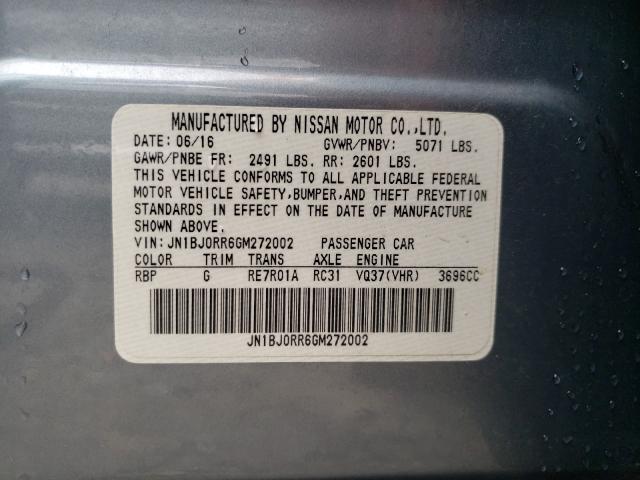 2016 INFINITI QX50 JN1BJ0RR6GM272002