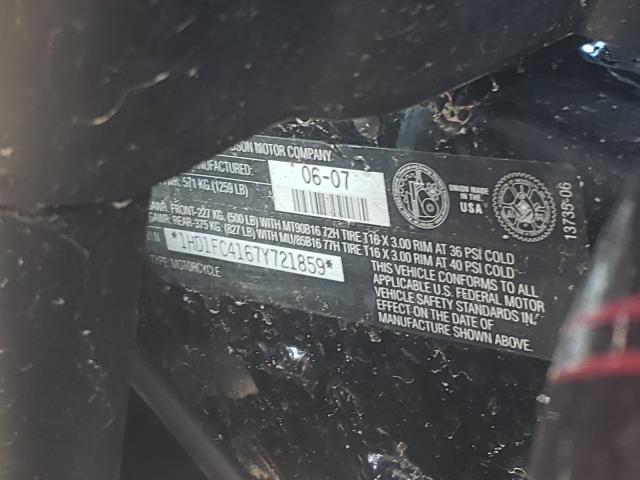 2007 HARLEY-DAVIDSON FLHTCUI 1HD1FC4167Y721859