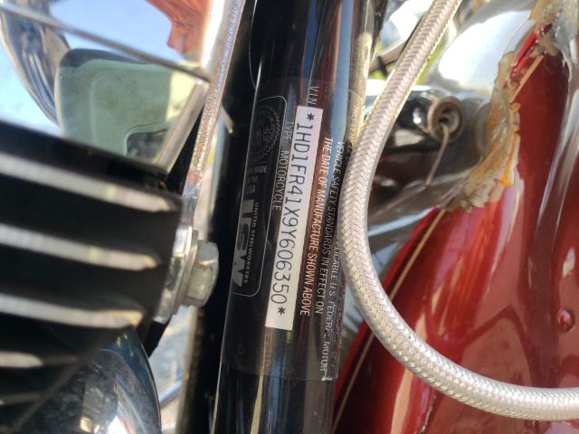 2009 HARLEY-DAVIDSON FLHRC 1HD1FR41X9Y606350