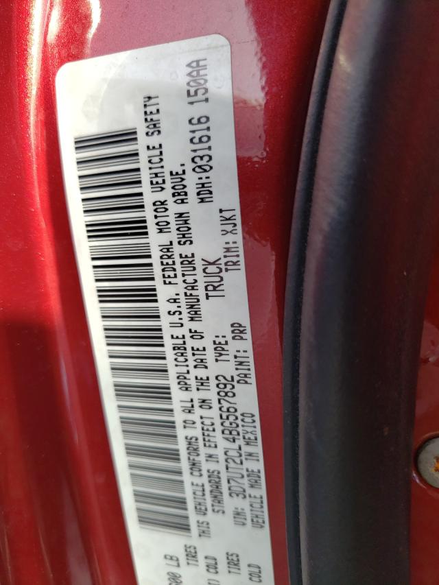 2011 DODGE RAM 2500 3D7UT2CL4BG567892