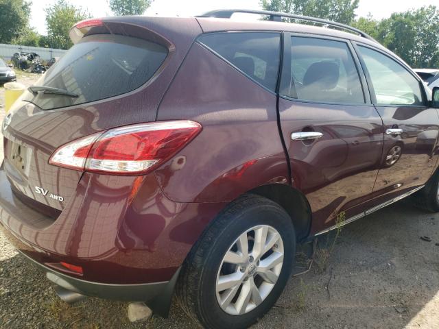 2012 NISSAN MURANO S JN8AZ1MW0CW223790