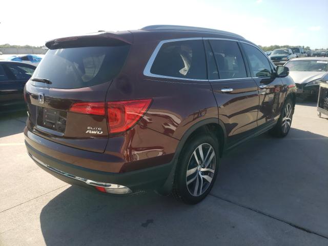 2018 HONDA PILOT ELIT 5FNYF6H02JB001629