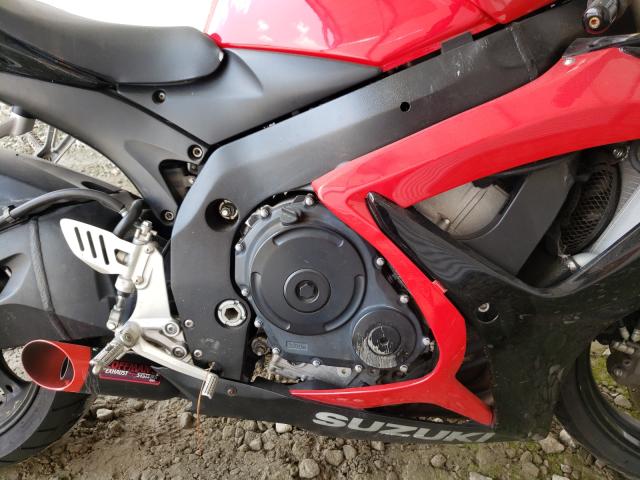 2006 SUZUKI GSX-R600 K JS1GN7DA162100367