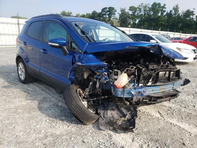 Salvage cars for sale from Copart Lumberton, NC: 2019 Ford Ecosport S