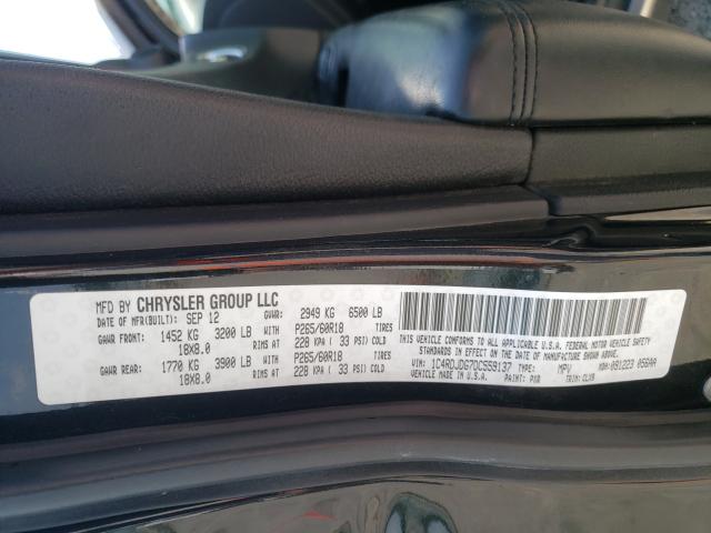 2013 DODGE DURANGO CR 1C4RDJDG7DC559137