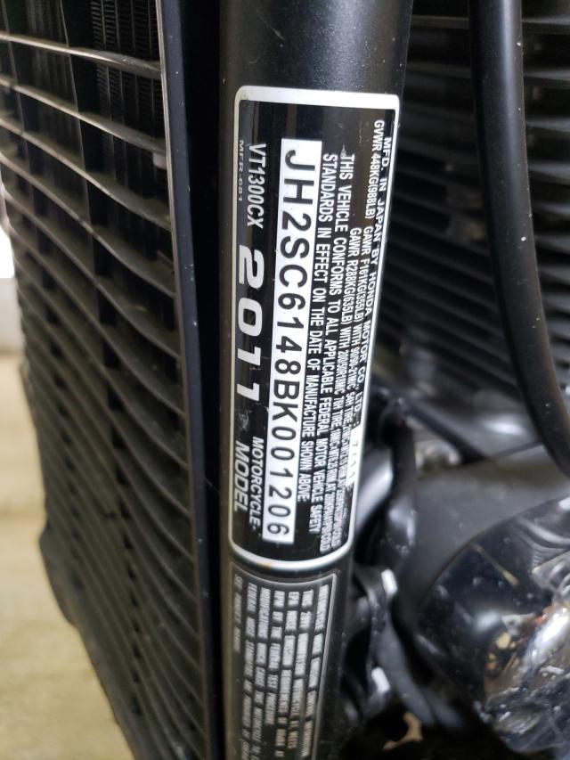 2011 HONDA VT1300 CX JH2SC6148BK001206