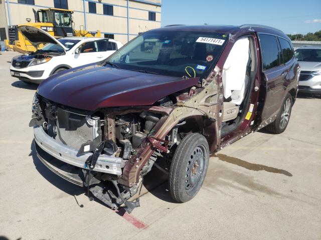 2018 HONDA PILOT ELIT 5FNYF6H02JB001629