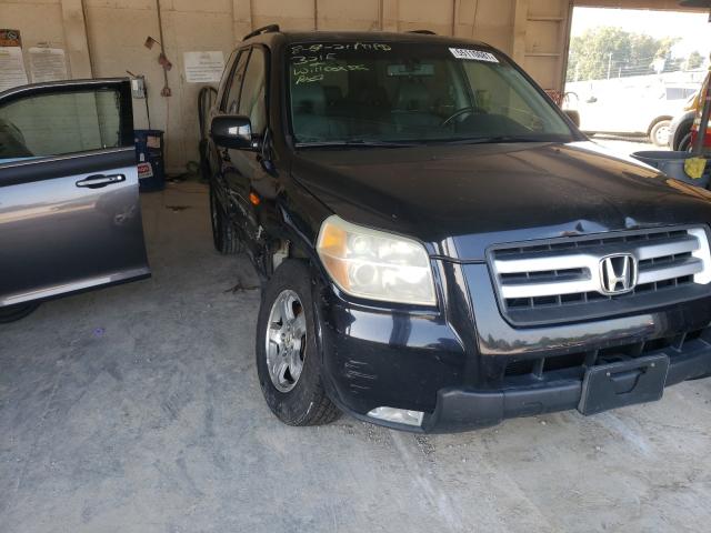 Salvage cars for sale at Madisonville, TN auction: 2006 Honda Pilot EX