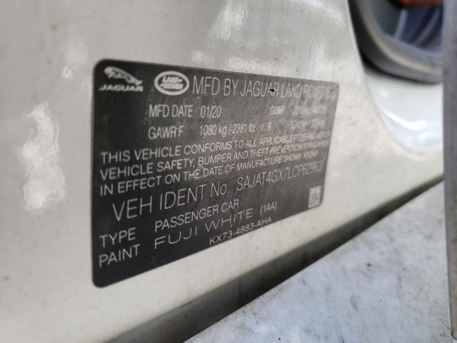 2020 JAGUAR XE R-DYNAM SAJAT4GX7LCP62963