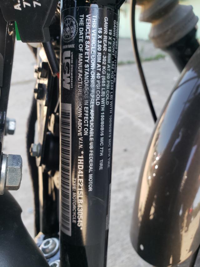 2020 HARLEY-DAVIDSON XL883 N 1HD4LE215LB430545