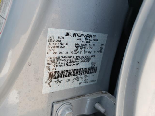 2021 FORD MUSTANG MA 3FMTK2R72MMA02351