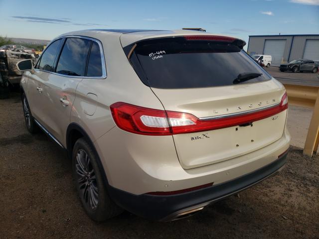 2016 LINCOLN MKX RESERV 2LMTJ8LR2GBL50256