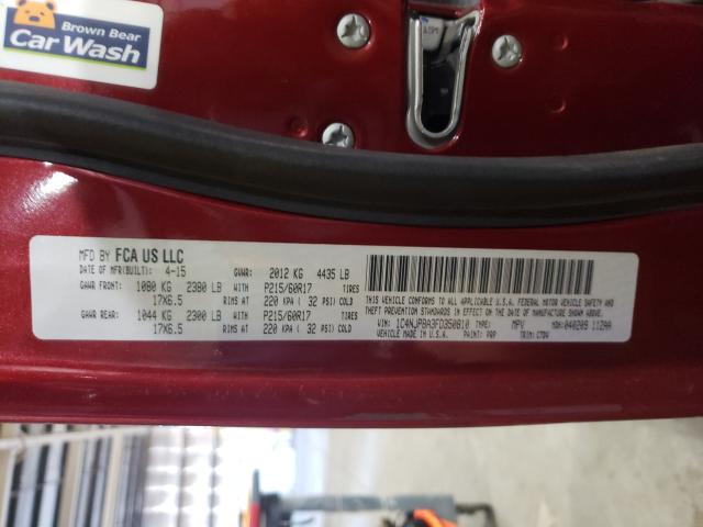 2015 JEEP PATRIOT SP - 1C4NJPBA3FD350810