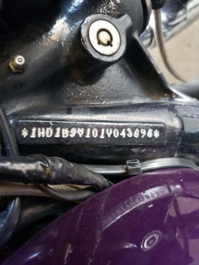 2001 HARLEY-DAVIDSON FXSTD 1HD1BSY101Y043696