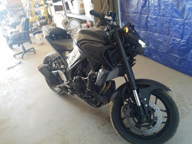 Salvage cars for sale from Copart Amarillo, TX: 2020 Yamaha MT-03