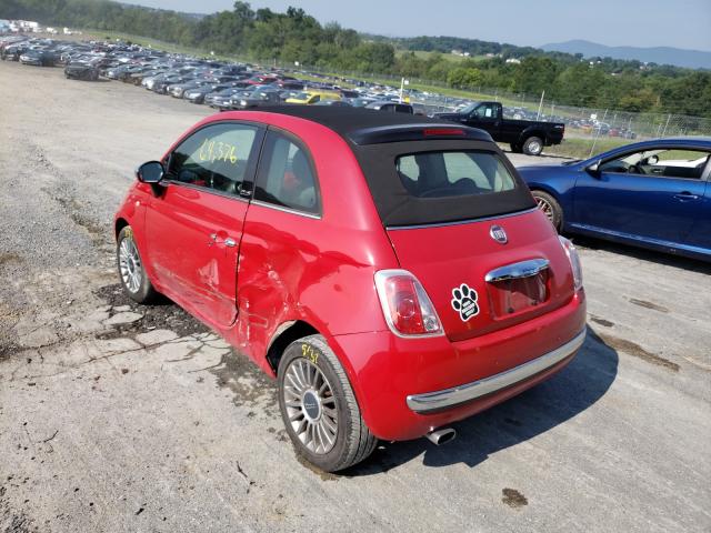 2012 FIAT 500 LOUNGE 3C3CFFER5CT123262