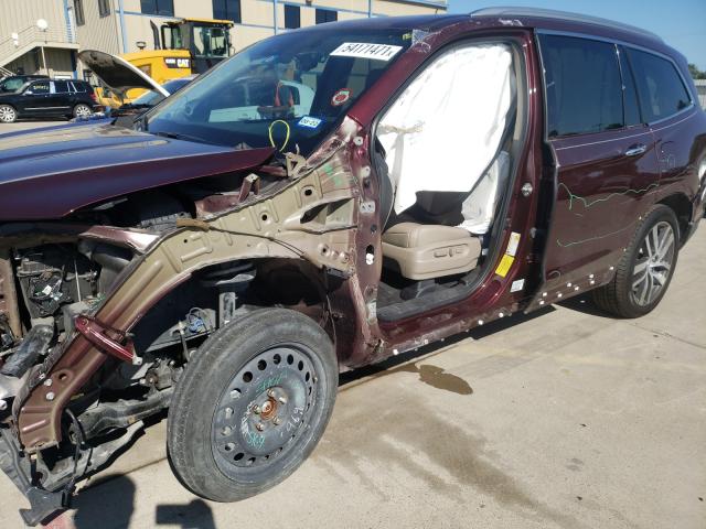 2018 HONDA PILOT ELIT 5FNYF6H02JB001629