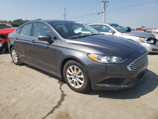 Flood-damaged cars for sale at auction: 2017 Ford Fusion S