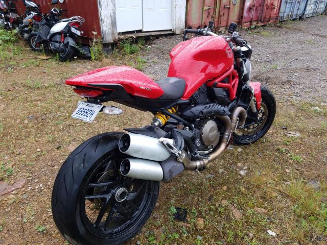 2016 DUCATI MONSTER 12 ZDM1RBSV5GB019113