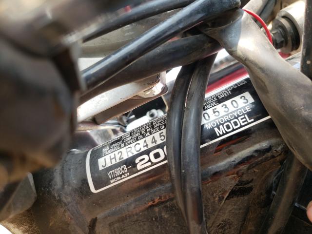 2003 HONDA VT750 DCB JH2RC44523M705303