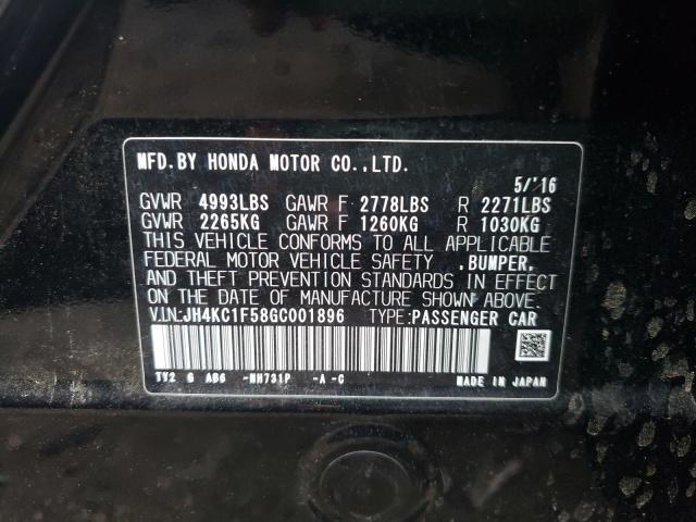 2016 ACURA RLX TECH JH4KC1F58GC001896