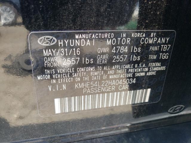 2017 HYUNDAI SONATA PLU KMHE54L22HA045034