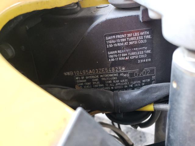 2003 BMW R1150 GS WB10495A03ZE54825