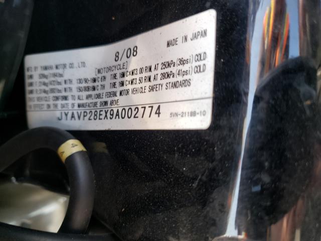 2009 YAMAHA XV1700 A JYAVP28EX9A002774