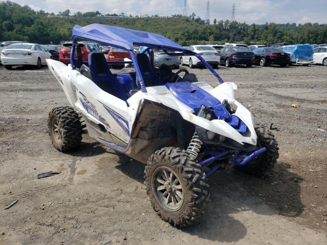Salvage motorcycles for sale at West Mifflin, PA auction: 2017 Yamaha YXZ1000 ET