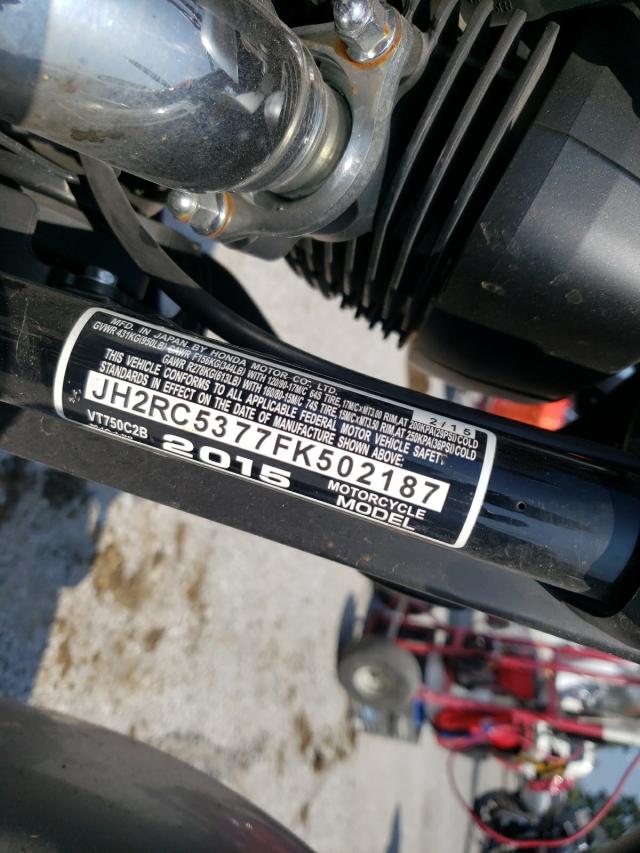 2015 HONDA VT750 C2B JH2RC5377FK502187