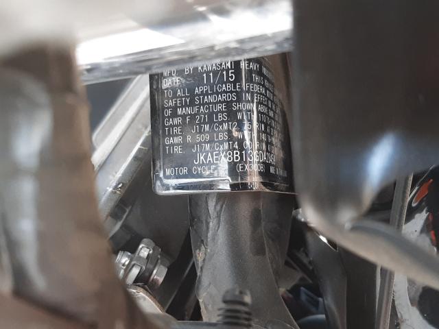 2016 KAWASAKI EX300 B JKAEX8B13GDA28459