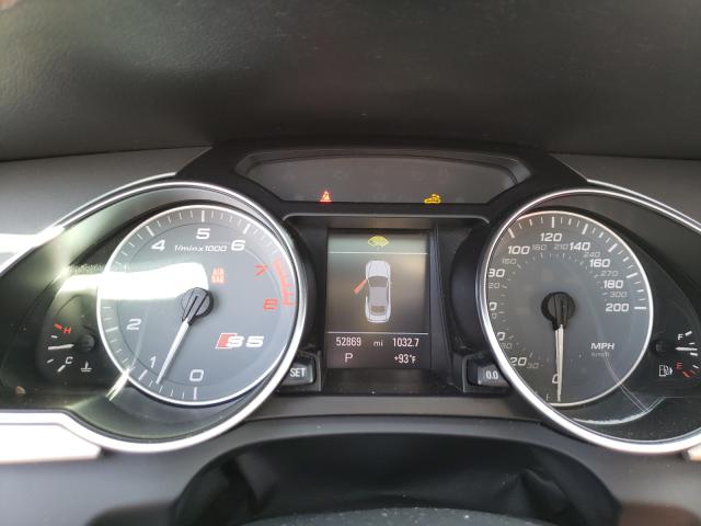 2010 AUDI S5 PRESTIG WAUVGAFH7AN020753