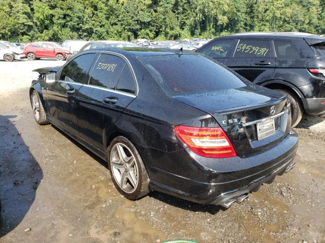 2012 MERCEDES-BENZ C 63 AMG WDDGF7HB4CA657951