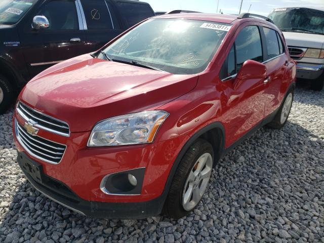 2016 CHEVROLET TRAX LTZ KL7CJRSB1GB635446