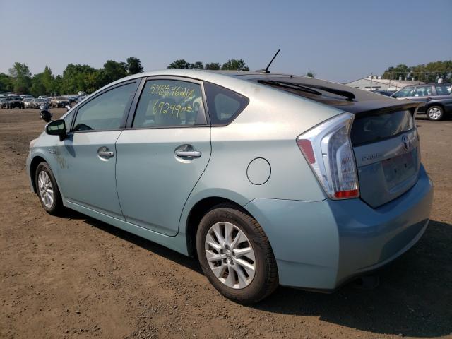 2012 TOYOTA PRIUS PLUG JTDKN3DP7C3019893