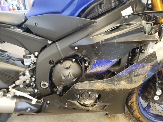 2019 YAMAHA YZFR6 JYARJ28E5KA004344
