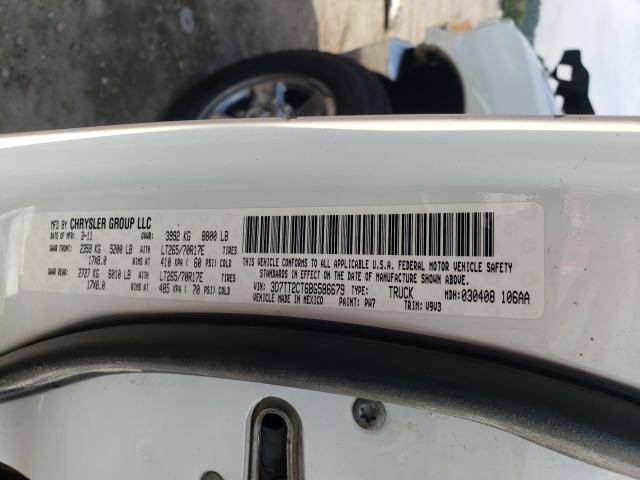2011 DODGE RAM 2500 3D7TT2CT6BG586679
