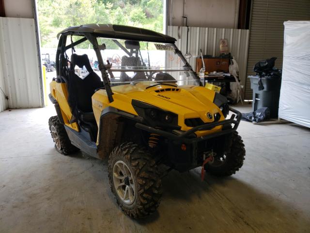 Salvage cars for sale from Copart Hurricane, WV: 2016 Can-Am Commander