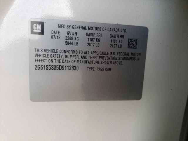 2013 CADILLAC XTS PREMIU 2G61S5S35D9112830