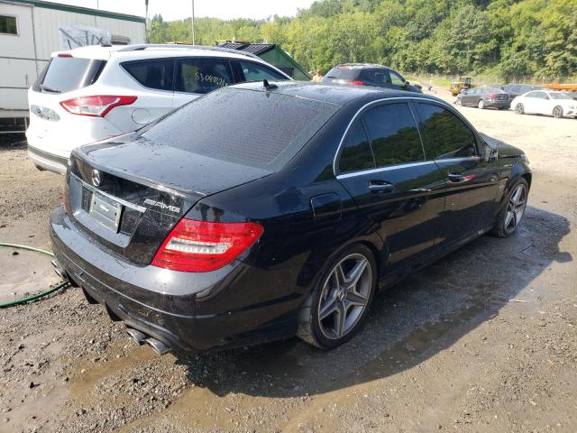2012 MERCEDES-BENZ C 63 AMG WDDGF7HB4CA657951