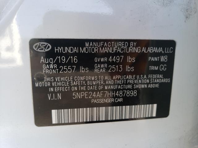 2017 HYUNDAI SONATA SE - 5NPE24AF7HH487898