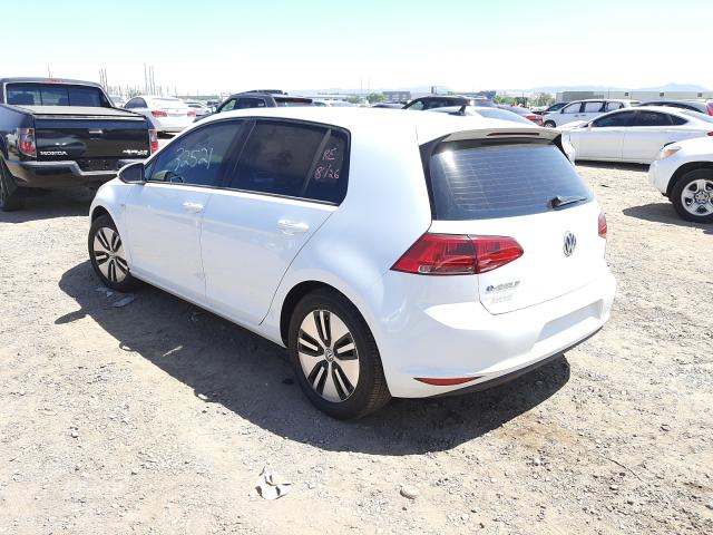 2016 VOLKSWAGEN E-GOLF SE WVWKP7AU5GW913150