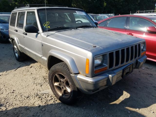 Salvage cars for sale at Billerica, MA auction: 2001 Jeep Cherokee
