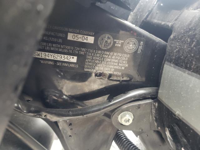 2004 HARLEY-DAVIDSON FLTRI 1HD1FSW194Y629342