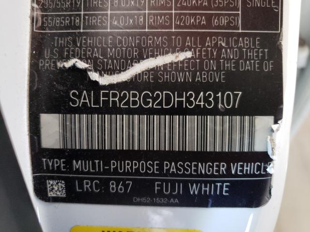 2013 LAND ROVER LR2 HSE SALFR2BG2DH343107