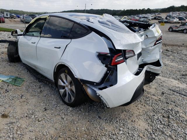 2021 TESLA MODEL Y 5YJYGDEE1MF072746