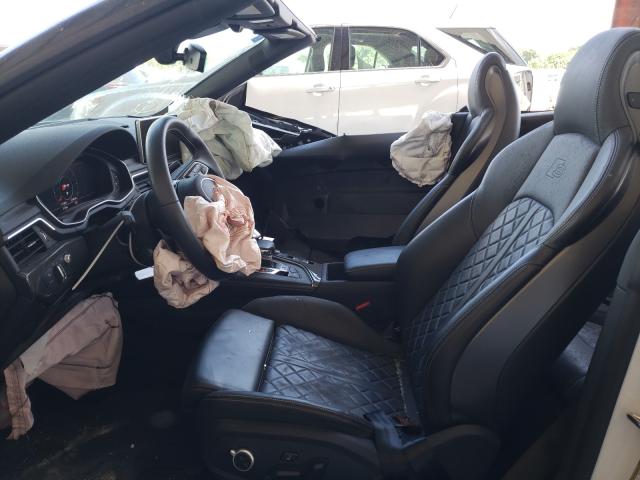 2019 AUDI S5 PRESTIG WAU24GF59KN010392