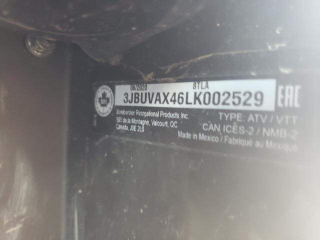 2020 CAN-AM DEFENDER L 3JBUVAX46LK002529