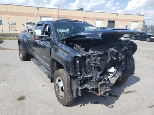 Salvage cars for sale from Copart Bowmanville, ON: 2018 GMC Sierra K35