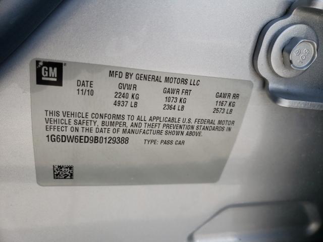 2011 CADILLAC STS LUXURY 1G6DW6ED9B0129388